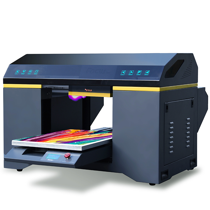 AlphaJet A2 3 Heads Flatbed UV Printer Focus Inc.